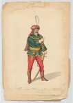 Husaren Officier v. R[egiment] von Deák, 1701