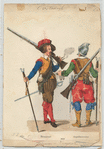 Musquetair, Arquebusereiter. 1620 