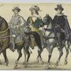 Three mounted officers]. 1625