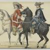 Two mounted officers. 1625