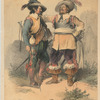 Musketier und Kürassier Officier