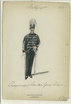 Commandant cavalerie garde civique, 1890