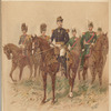 Lieutenant-général et son état-major, 1890