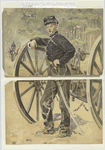 Soldier with artillery