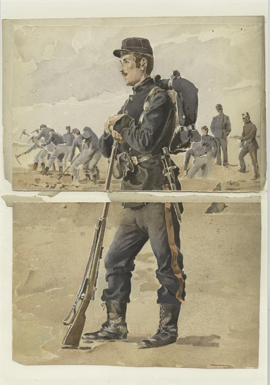 Régiment d'ingénieurs - NYPL Digital Collections