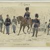 Infantry et génie, 1896. Clairon 3e chasseurs à pied, carabinier, infanterie de ligne, grenadiers, génie