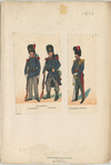 Grenadjere, Paradeanzug, Feldanzug, Grenadier-Offizier