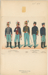1. Lancier-Regiment, Lancier, Trompeter, 1. Lancier-Regiment, Offizier, Parade, Offizier, Kleiner Anzug, Lancier, Kleiner Anzug