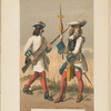 Obristwachtmeister und Musketier von Hoch-und Deutschmeister, 1710