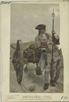 Artillerie, 1710