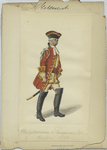 Hauptmann v. Dragoner Rgt. Galbes 1716