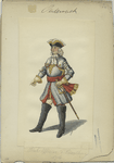 Stabs Officier v. Cavallerie 1716