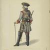 Unter Officier v. Carabiniers Comp. vom Curass R. Vasquez 1716