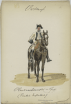 Oberwachtmeister (v. Pferd)[?] (Deutsch[e] Infanterie)