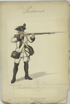 Musketier v. Inf. R. Salm, 1740