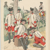 Oesterreich-Ungarn. Kürassiere:  Rgt. De Ville,  Rgt. Anhalt-Zerbst,  Rgt. Bretlack [Brettach],  Rgt. Trautmannsdorf,  Rgt. Stampach. 1762