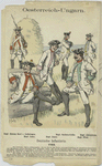 Oesterreich-Ungarn. Deutsche Infanterie: Regt. Herzog Karl v. Lothringen, Regt. Sachsen-Gotha, Regt. Ahremberg, Regt. Lascy, Regt. Ligne, Regt. Wied. 1762