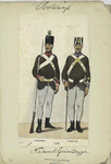 National-Grenzentruppen : Infanterist, Artillerist. 1768