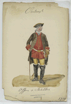 Officier v. Artillerie, 1750