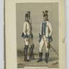 Offizier un Musketier von Hoch- und Deutschmeister. 1776