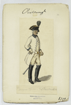 Dragoner Officier v. Regt. Zweibrücken. 1778