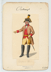 Artillerie Officier. 1778