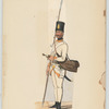 Scharfschütz. 1780, National -Grenztruppen