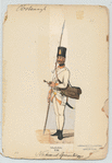 Scharfschütz. 1780, National -Grenztruppen