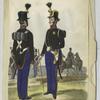 Feldwebel und Canonier eines Artillerie-Regiments, en parade