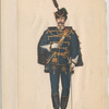 Stabsoffizier des Alx. Prinz zu Württemberg. 11 Huszaren-Regts. 1863