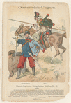 Oesterreich-Ungarn. Ulanen-Regiment König beider Sicilien Nr. 12: Oberlieutenant, Uhlan. 1866