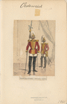 Trabantenleibagre:  Offizier und Garde. 1866