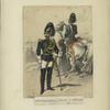 Gardegensdarmerie: Offizier und Gensdarm. 1866