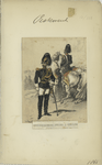Gardegensdarmerie: Offizier und Gensdarm. 1866