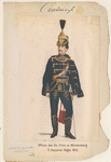 Offizier des Alx. Prinz zu Württemberg 11. Huszaren-Regts. 1855