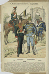 Oesterreich-Ungarn : Ulan, Ulanen-Offizier, Huszaren-Offizier, Huszar, 1859
