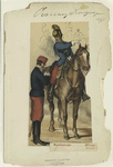 Dragoner: Wachmeister, Officier (in Parade)