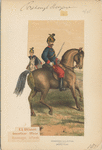 K.k. Uhlanen : Unterofficier (Marschadjst.), Officier (in Parade)