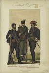 Dalm. Landw. Schütze; Tyr. Landesschütze (feldmässig); Unterofficier eines Dalm . Schütz. Baons. 1874