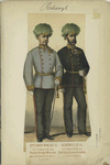 Byland-Rheidt Gr. K.k. Feldmarsch.-Lieut. Reichs-Kriegs-Minister (deutsche Generals Uniform) in Parade; Schönfeld Fhr. K.k. Feldmschal Lieut. Chef d.k.k. Generalstabes (in Gala Uniform)