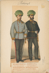 Byland-Rheidt Gr. K.k. Feldmarsch.-Lieut. Reichs-Kriegs-Minister (deutsche Generals Uniform) in Parade; Schönfeld Fhr. K.k. Feldmschal Lieut. Chef d.k.k. Generalstabes (in Gala Uniform)