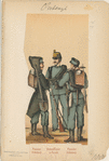 Pionnier (feldmässig); Unterofficier  (in Parade); Pionnier (feldmässig)