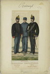 Officiersdiener. Lehr.u.Aufsichts-Personale: Unterofficier (in Parade); Mil.-Wach.-Corps für Civil-Gerichte in Wien: Unterofficier (in Parade)