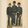 Mil.-Bauverwaltungs Offic.-Corps.: Mil.-Unt.-Intendant. Officier (in Parade).  Der Local-Behörden (in Parade). Heeresanstalt o. des Armeestandes