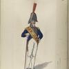 Tambor mayor del reg. Princesa, vieja uniforme. 1807