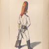 Grenadero del reg. Princesa. Nueva uniforme en 1807