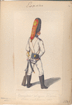 Grenadero del reg. Princesa. Nueva uniforme en 1807