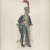 Cazadores montados. Soldado raso. 1807