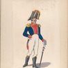 Caballeria de linea. Oficial del rejim. El Rey. 1807