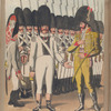 Ehrenwache d. Prinzen v. Ponte Corvo aus d. Reg. Zamora formirt. u. ein Catalonischer Officier. 1807